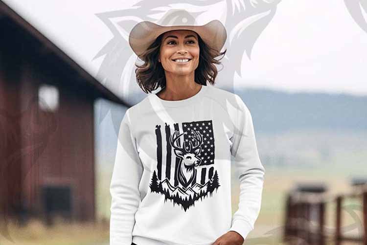 Tattered Flag Buck