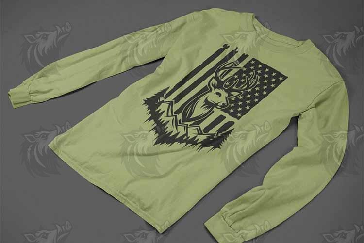 Tattered Flag Buck