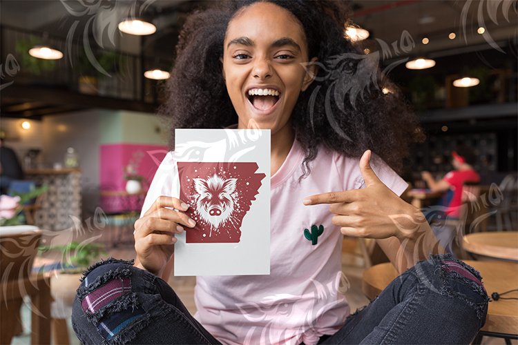 Hog State Arkansas SVG v2