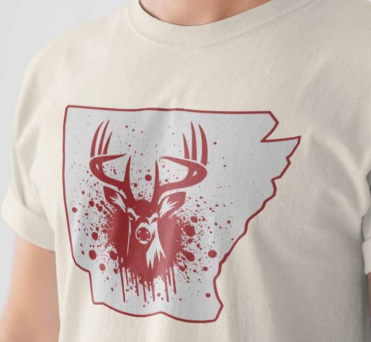 Arkansas Buck Head Splatter State