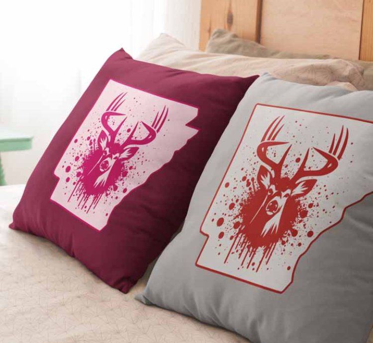 Arkansas Buck Head Splatter State