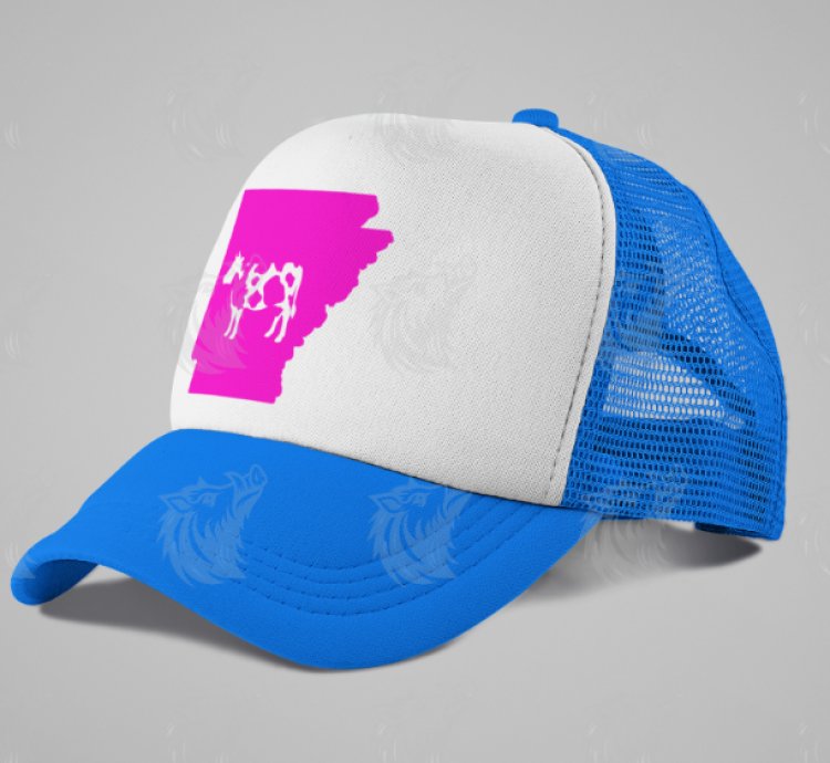 Arkansas State Cow Cut Out SVG