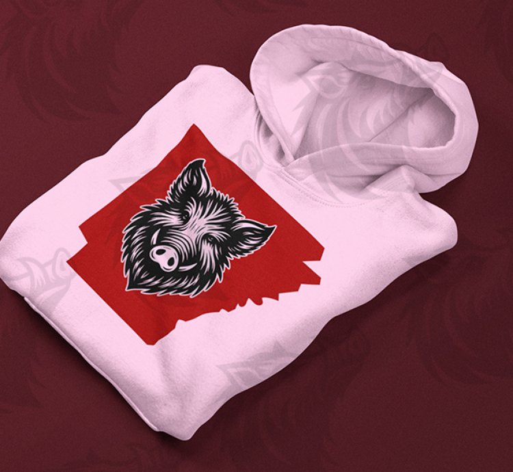 Hog State Arkansas SVG File