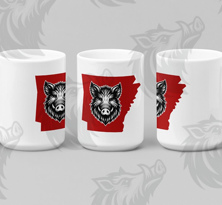 Hog State Arkansas SVG File