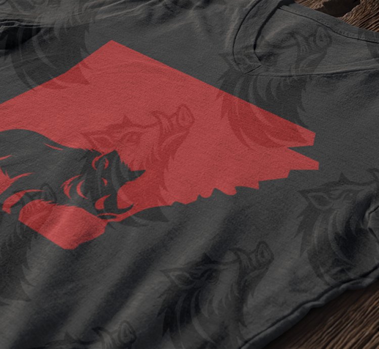 Hog State Arkansas SVG File v3