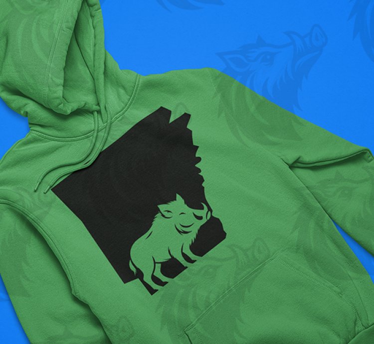 Hog State Arkansas SVG File v3