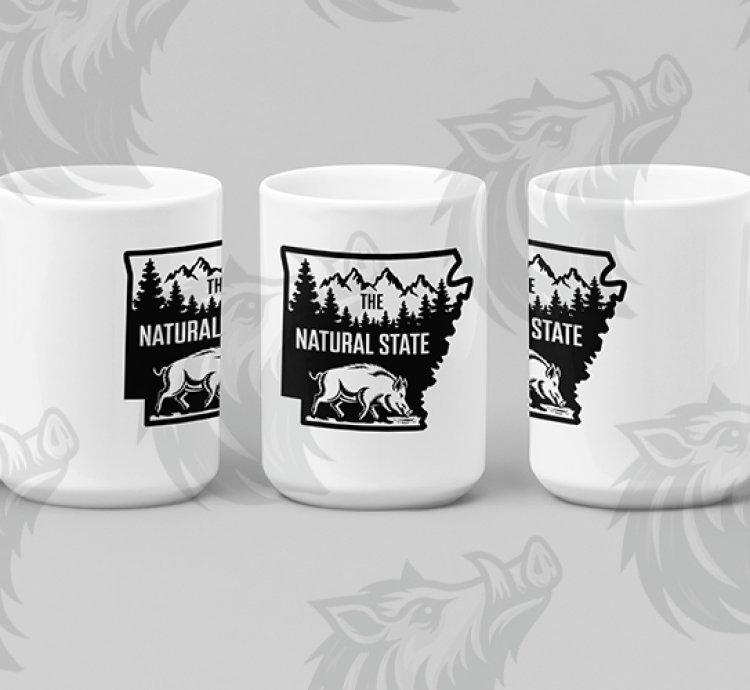Hog State Arkansas SVG File v6