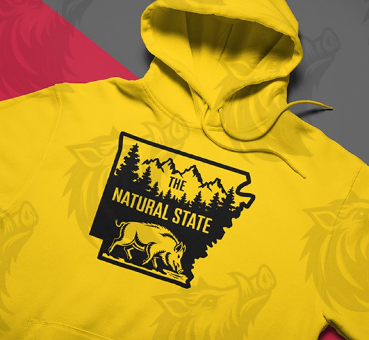 Hog State Arkansas SVG File v6