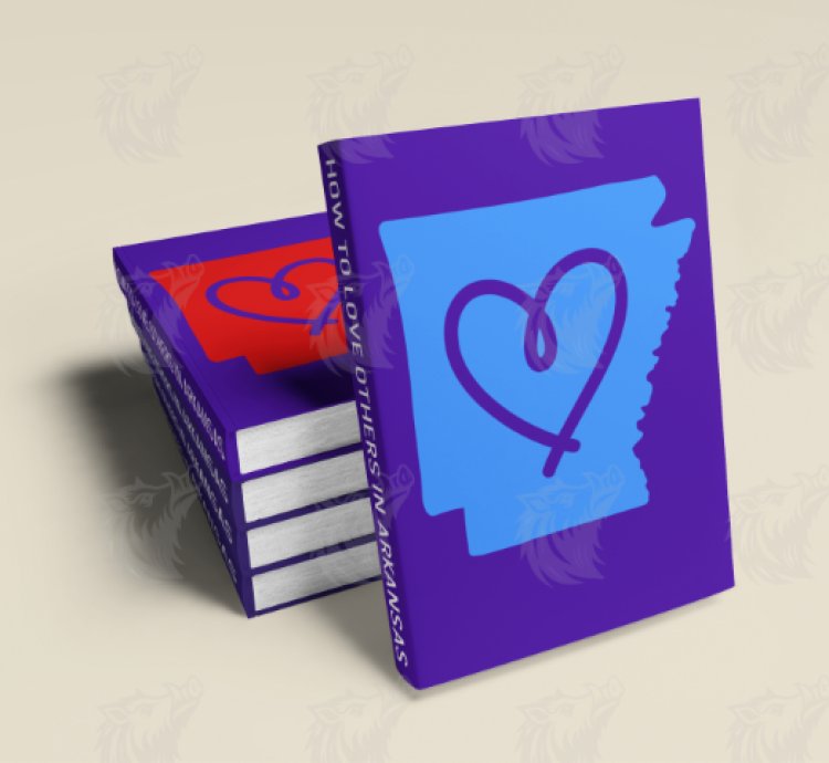 Arkansas Heart Doodle
