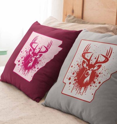 Arkansas Buck Head Splatter State