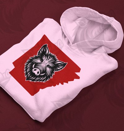 Hog State Arkansas SVG File 4