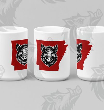 Hog State Arkansas SVG File
