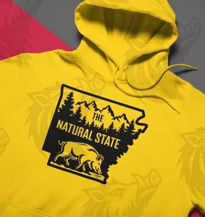 Hog State Arkansas SVG File v6 3