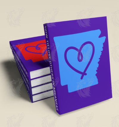 Arkansas Heart Doodle 3