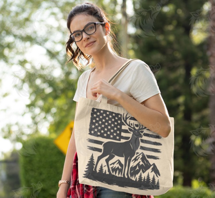 Tattered Flag Buck Version 2
