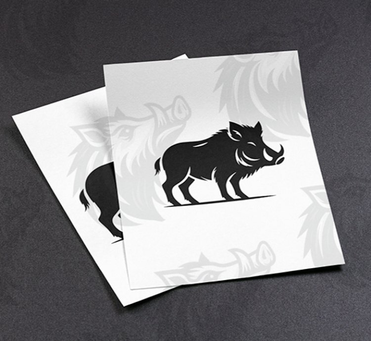 Vector SVG Wild Boar
