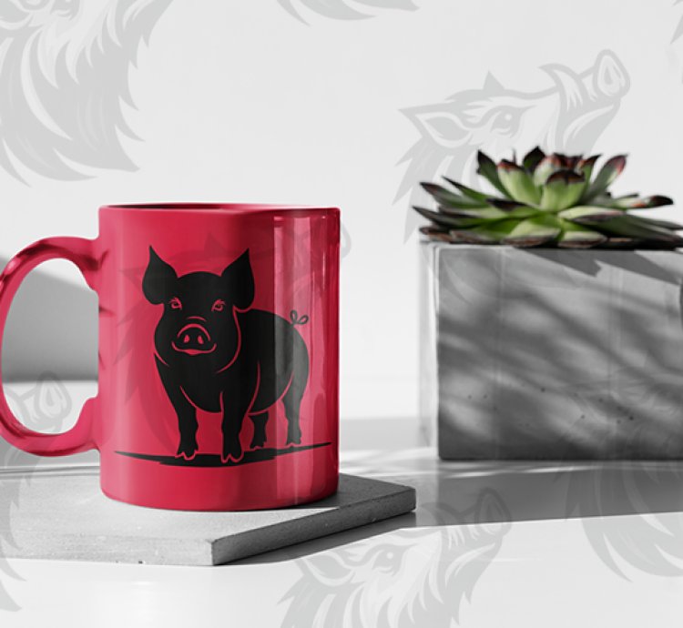 Farm Pig SVG
