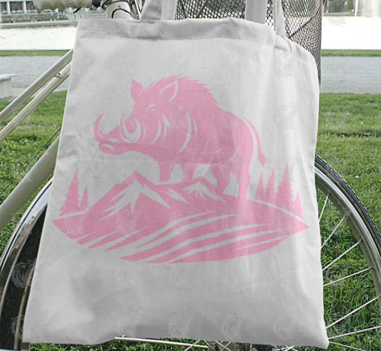 Triumphant Wild Boar SVG