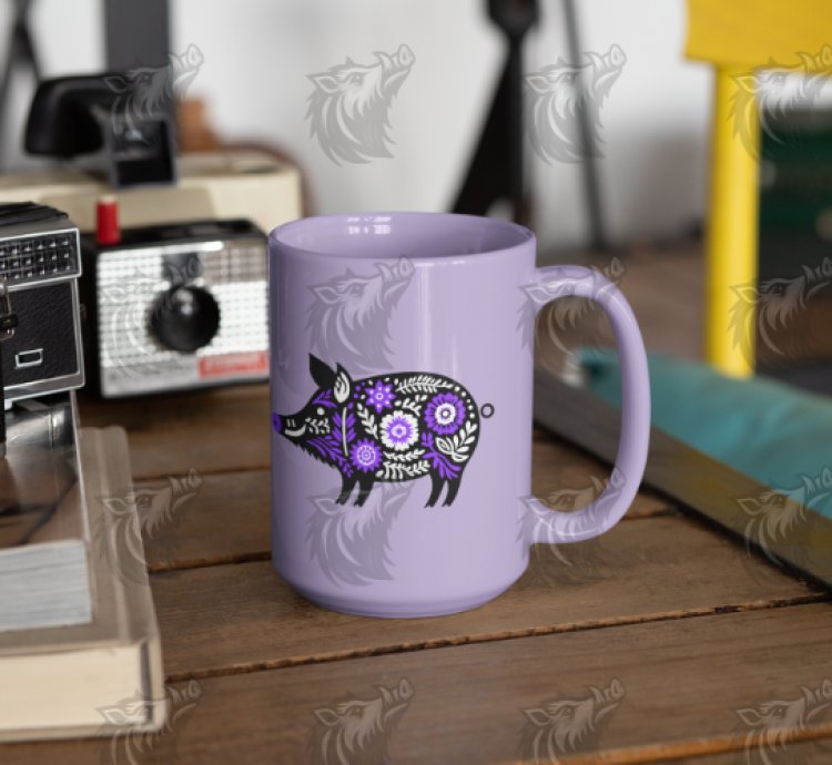 Grape Floral Wild Boar