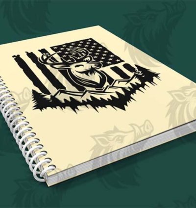 Tattered Flag Buck, Deer Flag 5
