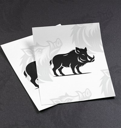 Vector SVG Wild Boar 3