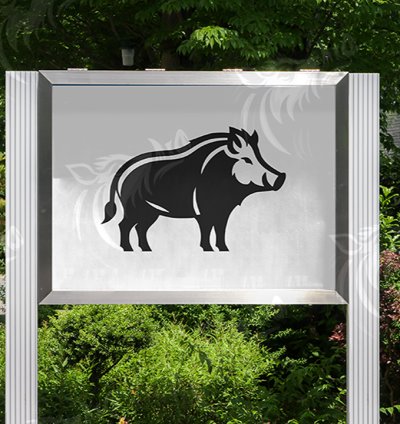 Wild Boar Hog, SVG, Transparent PNG