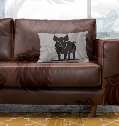 Farm Pig SVG 3
