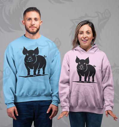 Farm Pig SVG