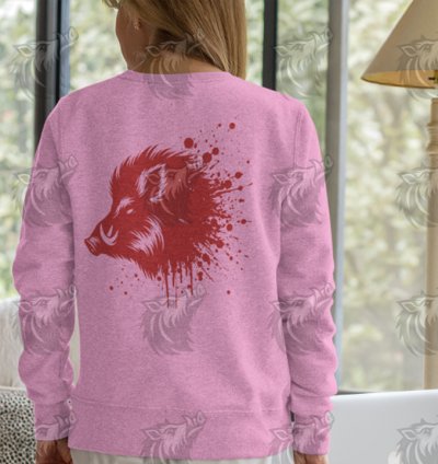 Wild Boar Splatter V2 SVG
