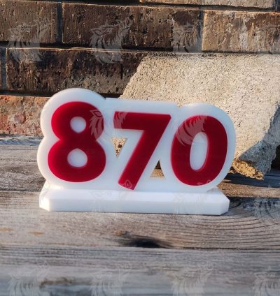 Acrylic Arkansas Area Codes – Office Desk, Shelf Signs 7