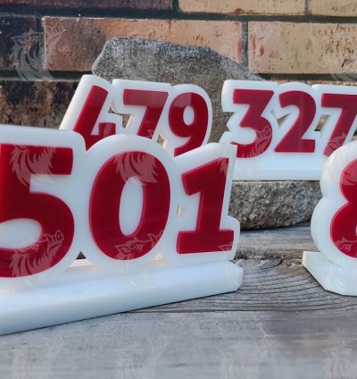 Acrylic Arkansas Area Codes – Office Desk, Shelf Signs 5