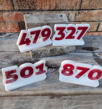 Acrylic Arkansas Area Codes – Office Desk, Shelf Signs