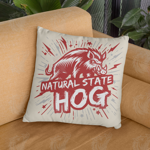 Natural State Hog High-Res Red PNG 5