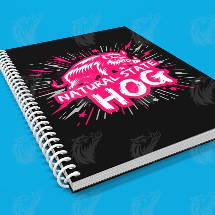 Natural State Hog High-Res Pink PNG