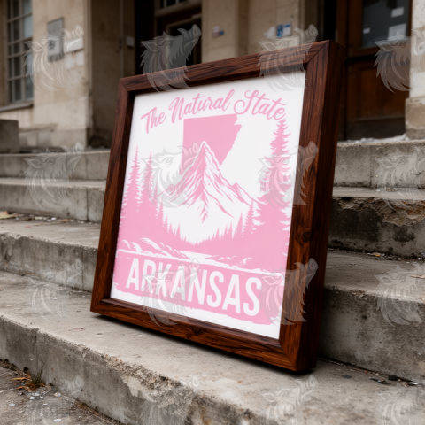 The Natural State Arkansas SVG Design 5